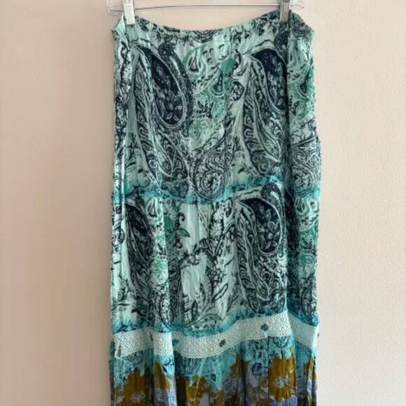 Vintage Y2K boho maxi skirt - Picture 2 of 3